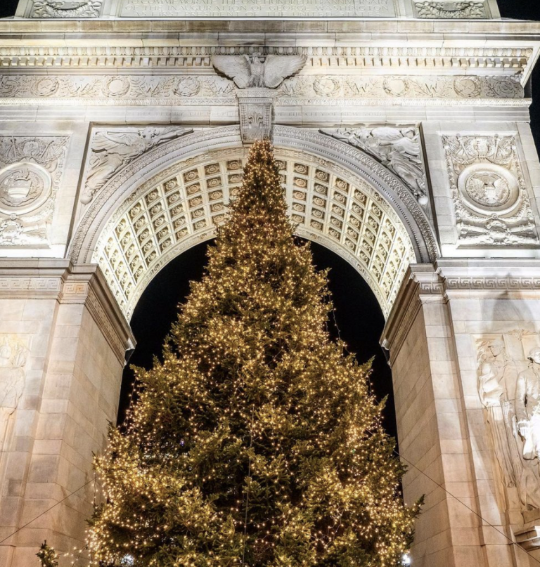 Washington Square Christmas Eve Caroling Greenwich Village