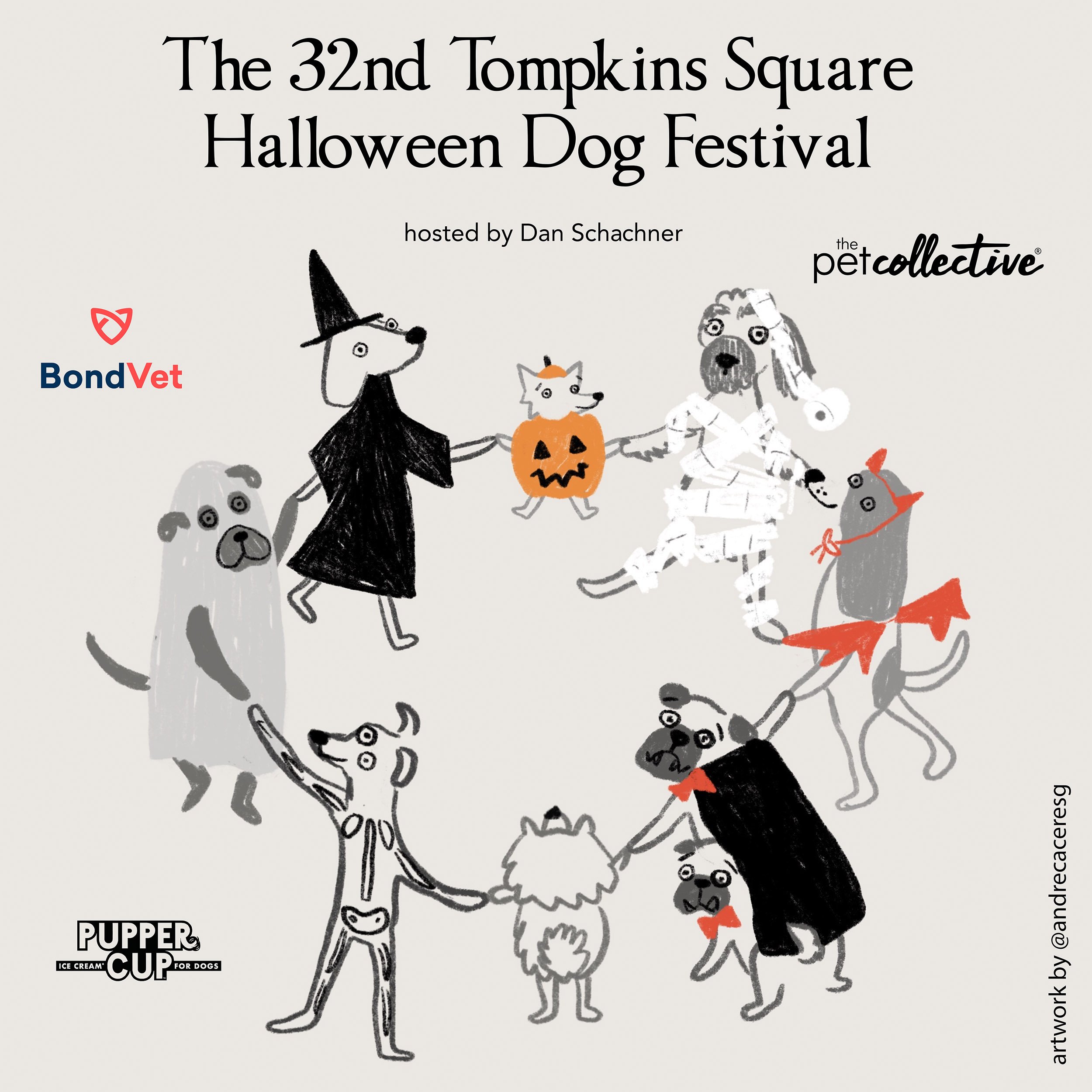 Costumed pooches take over Tompkins Square Dog Halloween Parade